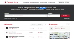 Desktop Screenshot of canada-jobs.com